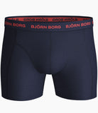 Björn Borg Men's Boxers - Seasonal Solid Sammy -5-Pack Frosty Spruce