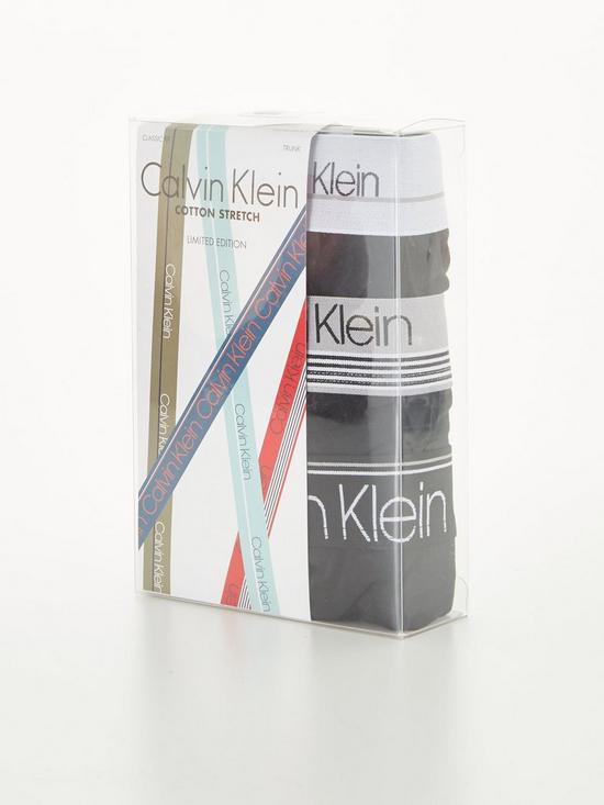 Calvin Klein 3 Pack Trunks Black - Limited Edition