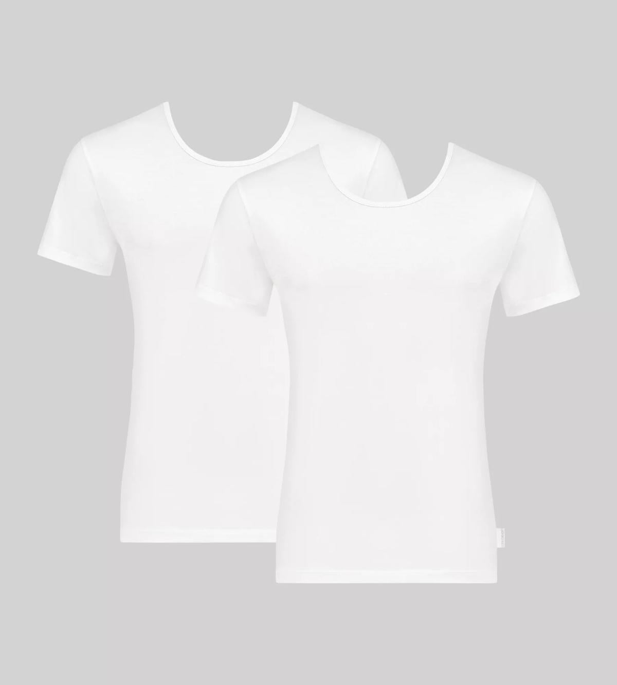Sloggi Round Neck 2 PACK T-Shirts-White