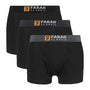Farah Mens 3 Pack Cotton Stretch Keyhole Trunks - Boxer Shorts