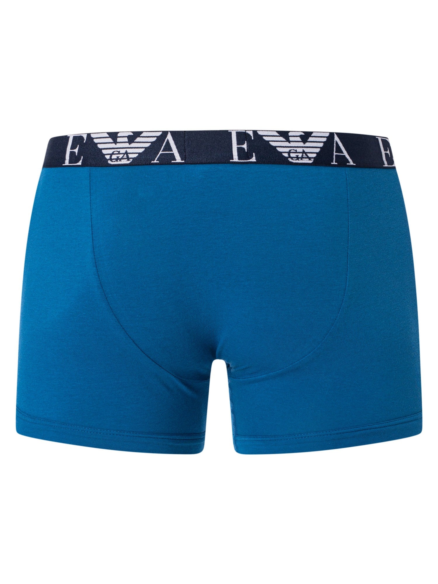 Emporio Armani 3 Pack Boxer Briefs - Marine/Blue/Green