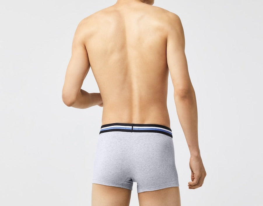 Lacoste - Pack Of 3 Iconic Trunks - With Three Tone Waistband