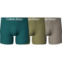 Calvin Klein - 3 Pack Modern Structure Boxer Briefs - Lake/ Pista/ Turquoise