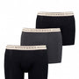 Scotch & Soda 3 Pack Men's Boxers - Black with Logo