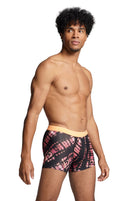 Scotch & Soda 2 Pack Men's Tie and Dye Boxers - Black/Red