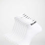 Skechers Mesh Ventillation Sneaker Socks - 8 Pack White