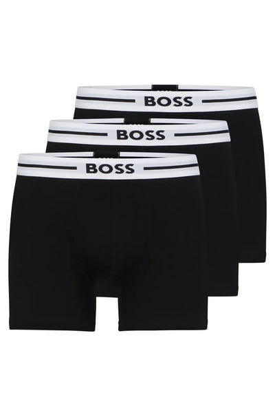 BOSS 3 Pack of Stretch Cotton Boxer Briefs - 964