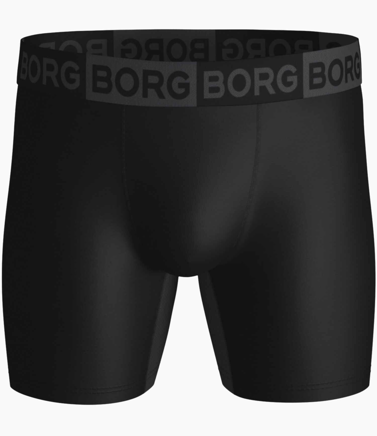 Björn Borg Men's Boxers - Solid Phillips 1-Pack Black Beauty