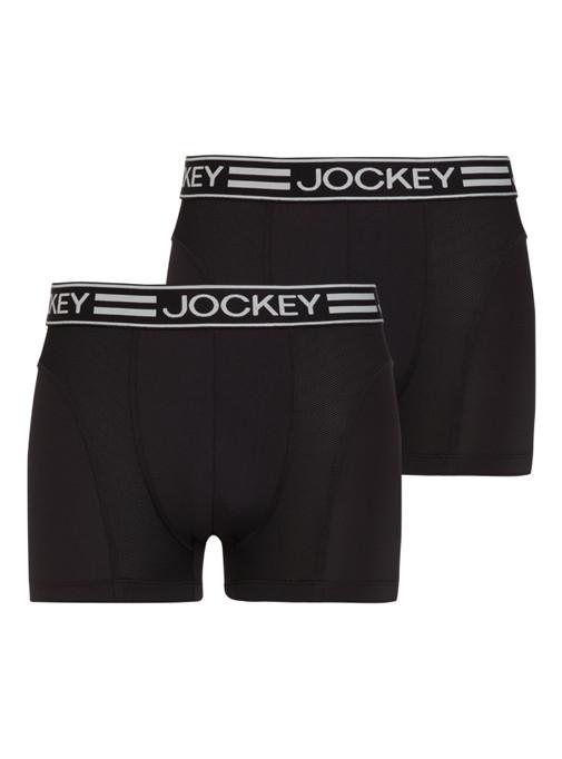 Jockey mens underwear boxer briefs medium 2pack Microfiber Stretch