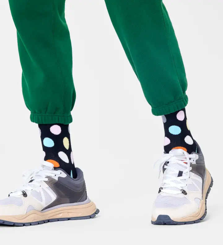 Happy Socks - Big Dot Sock - Black