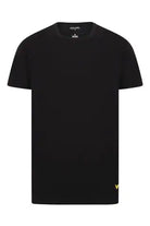 Lyle & Scott 3 Pack Maxwell Loungewear Cotton T Shirts - Black
