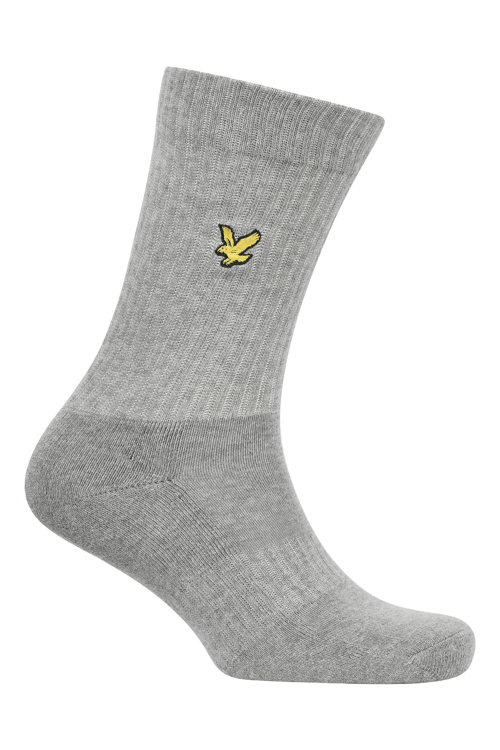 Lyle & Scott Men's 5 Pack Camdyn Sport Socks – Black, White, Grey & Peacoat