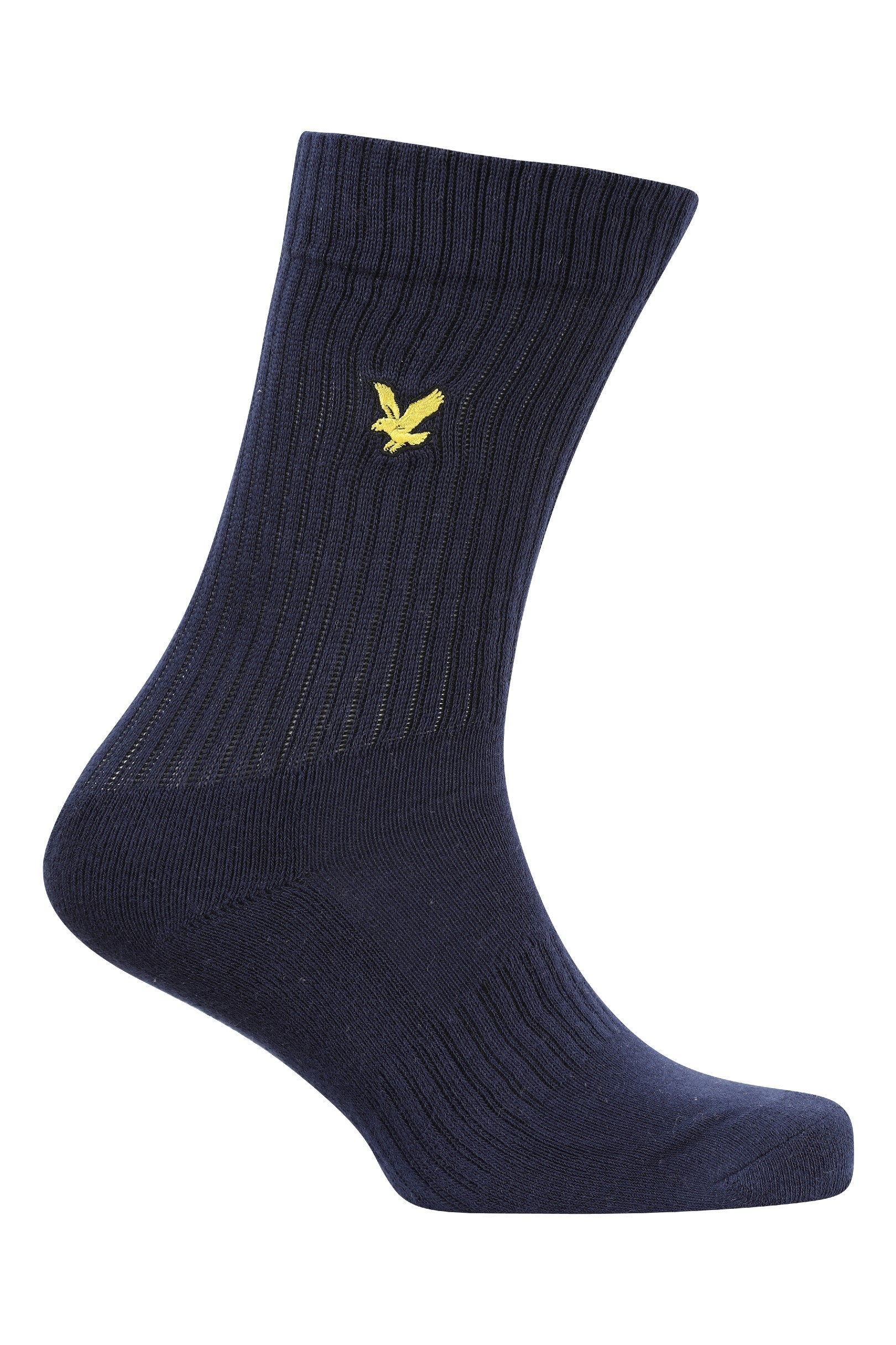 Lyle & Scott Men's 5 Pack Camdyn Sport Socks – Black, White, Grey & Peacoat