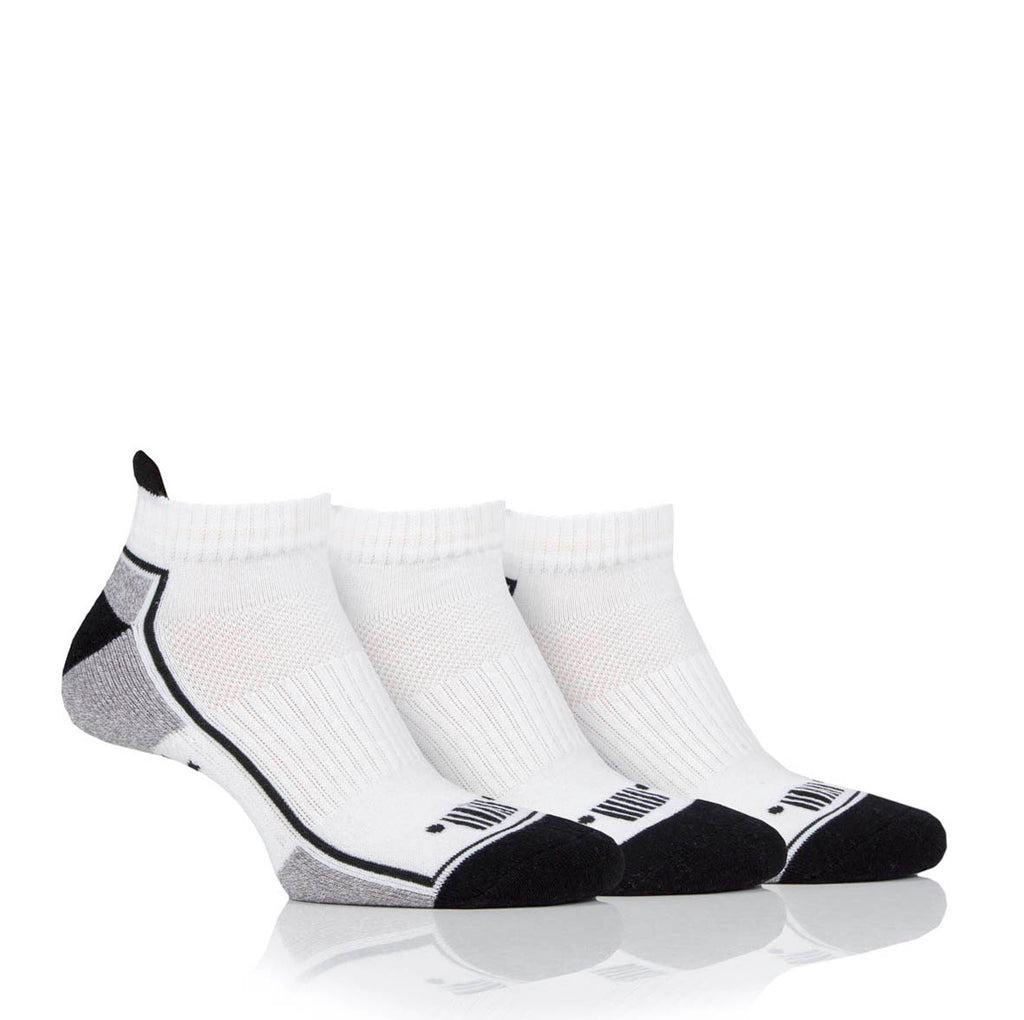 Mens 3 Pack Jeep Trainer Cushioned Sport Socks Trunks and Boxers