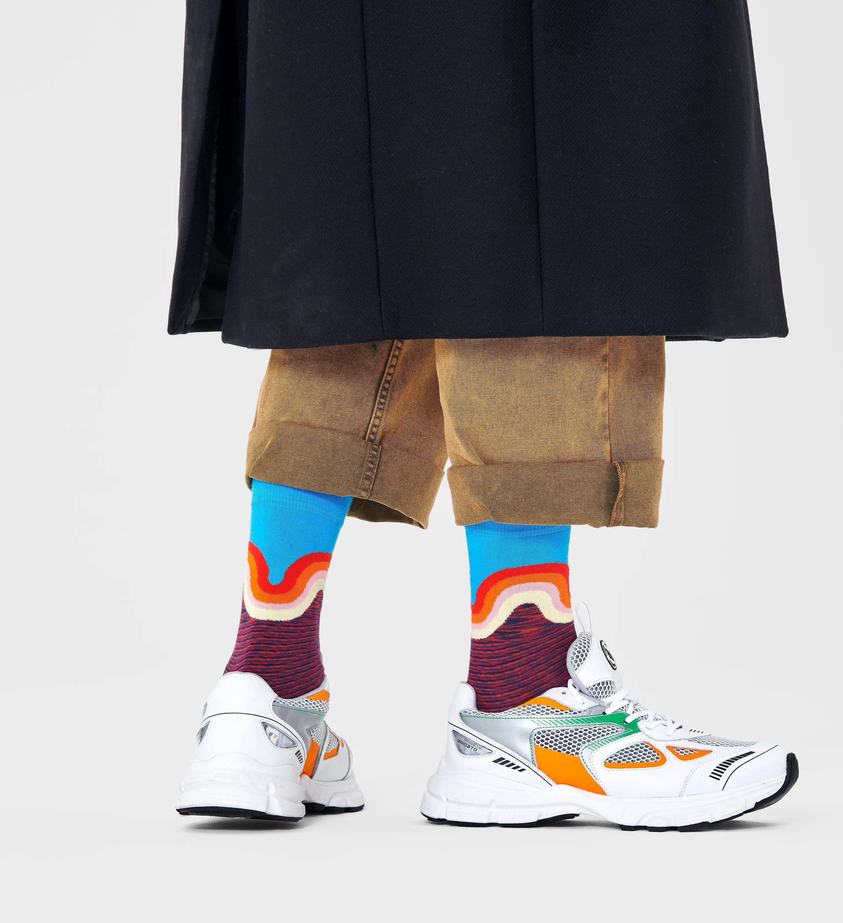 Happy Socks - Jumbo Wave - Red