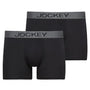JOCKEY 3D Innovations 2 Pack Trunks - Black