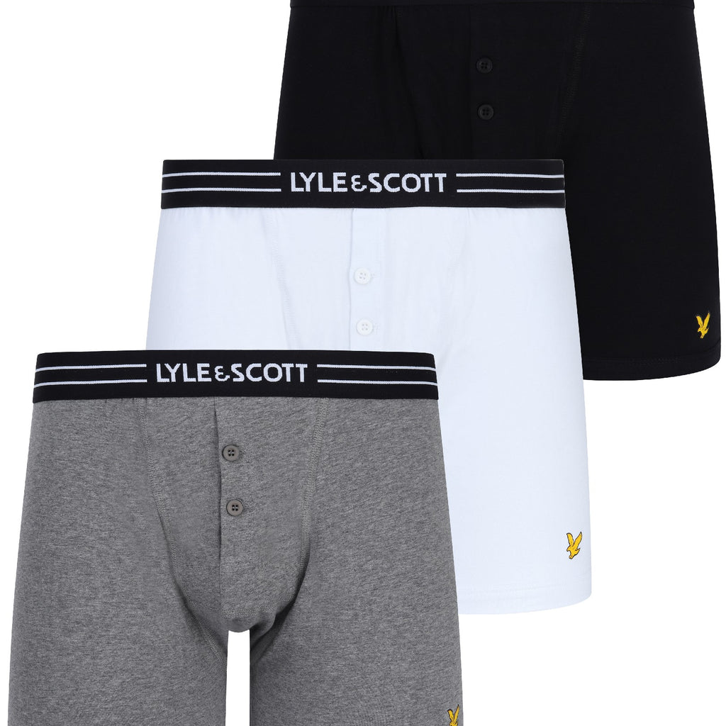 mens button fly boxer shorts