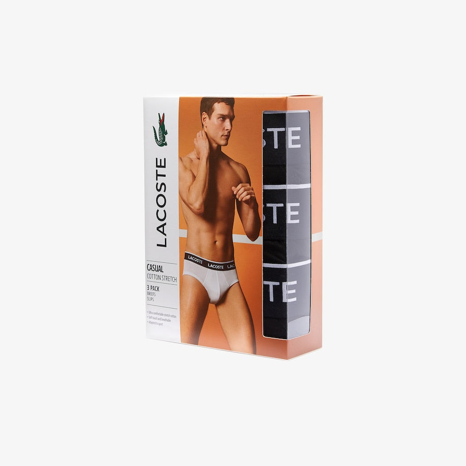 Lacoste Pack of 3 Casual Briefs