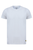 Lyle & Scott 3 Pack Maxwell Loungewear Cotton T Shirts - (Bright White/Loden Frost/ Black)