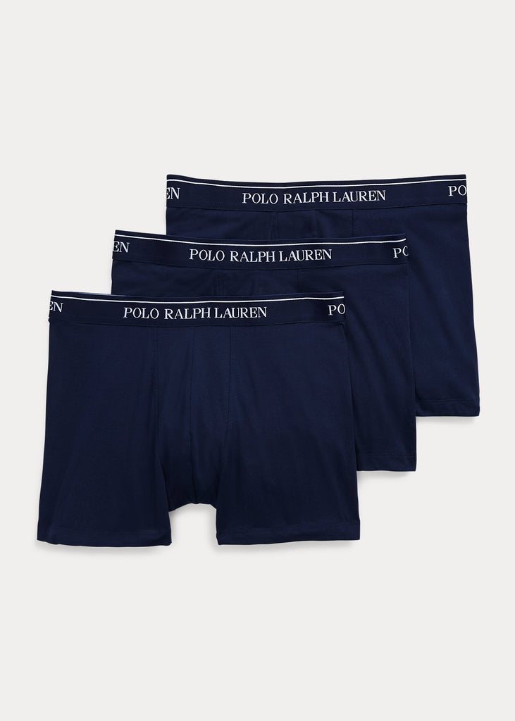 Ralph Lauren Men's 3 Pack Boxer Briefs in Blue
