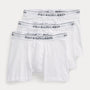 Polo Ralph Lauren Three-Pack Stretch Cotton Longer Leg Boxer Briefs - White