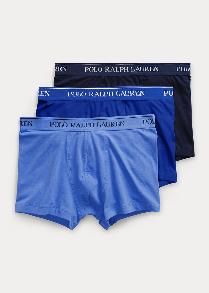 Polo Ralph Lauren 3 Pack Classic Trunk ( Navy/Sapphire/Blue )