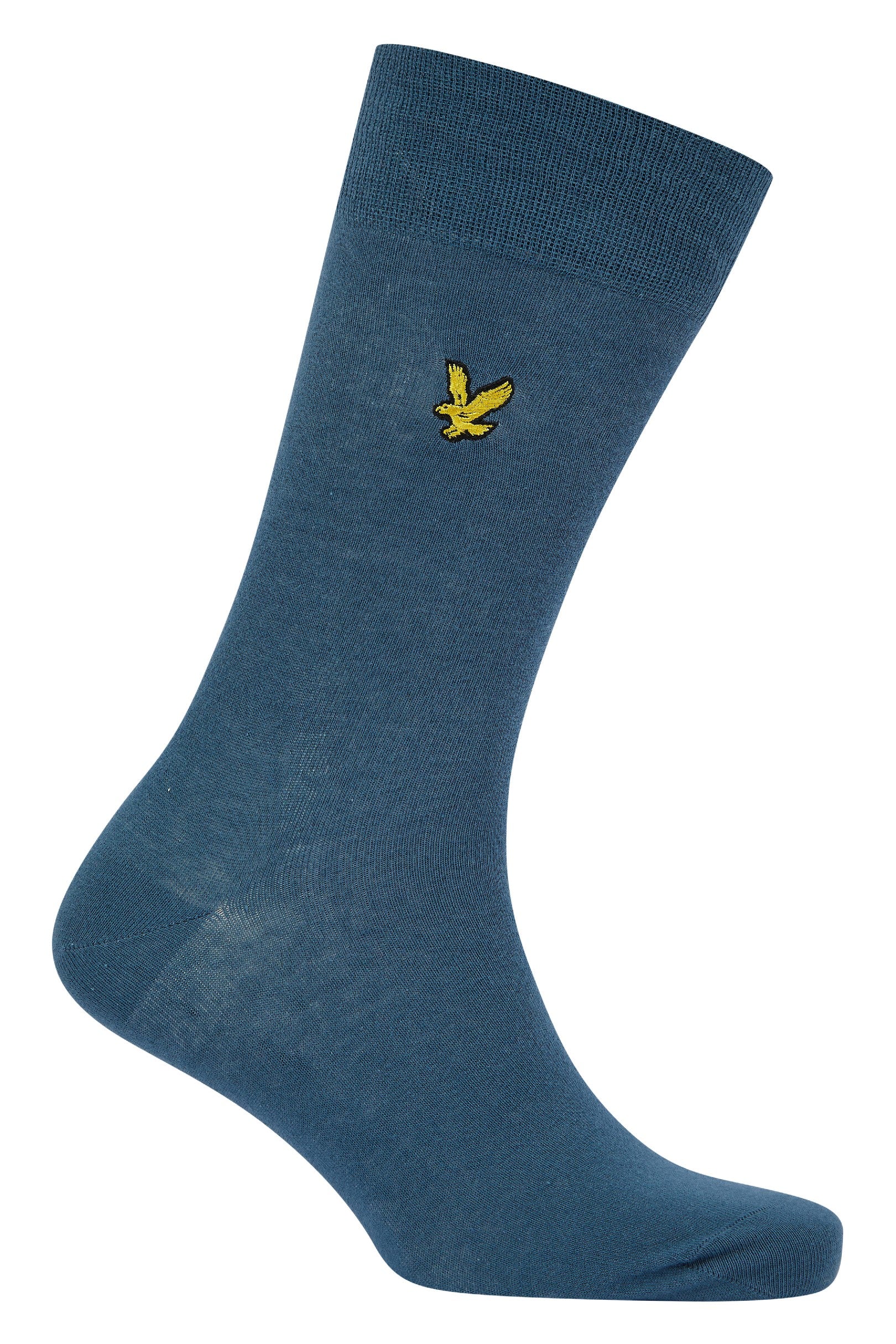 Lyle & Scott - 6Pack Gift Pc Socks - Peacoat/Teal/Blue/Chambray/Grey/Light Grey