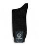 Viyella Men’s Short Merino Wool Socks – Ribbed, Hand Linked Toe, City Grey