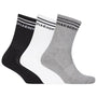 Lyle & Scott Mens Walter 3 Pack Sport Socks - Black/White/Grey