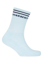 Lyle & Scott Mens Walter 3 Pack SportSocks - Peacoat/White/Blue