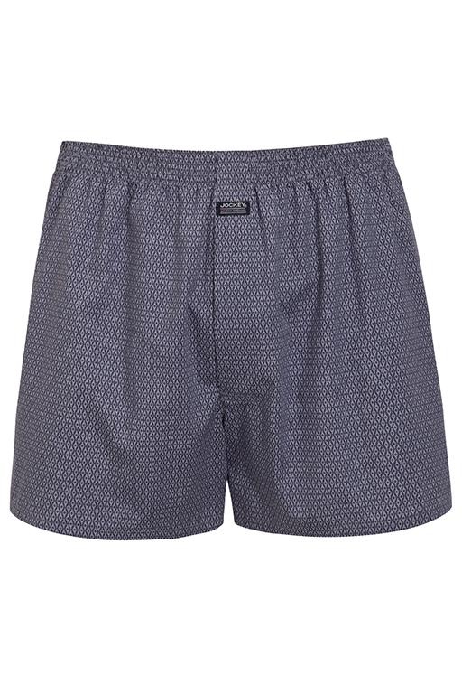 Jockey USA Woven Boxer Short - Blue Denim