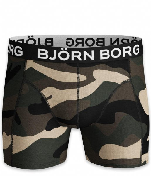 Björn Borg Core Boxer 2-pack ( Black / Camo ) – Trunks and Boxers