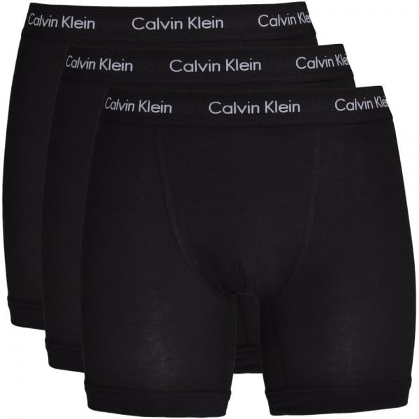 Calvin Klein Men's 100% Cotton Boxer Briefs