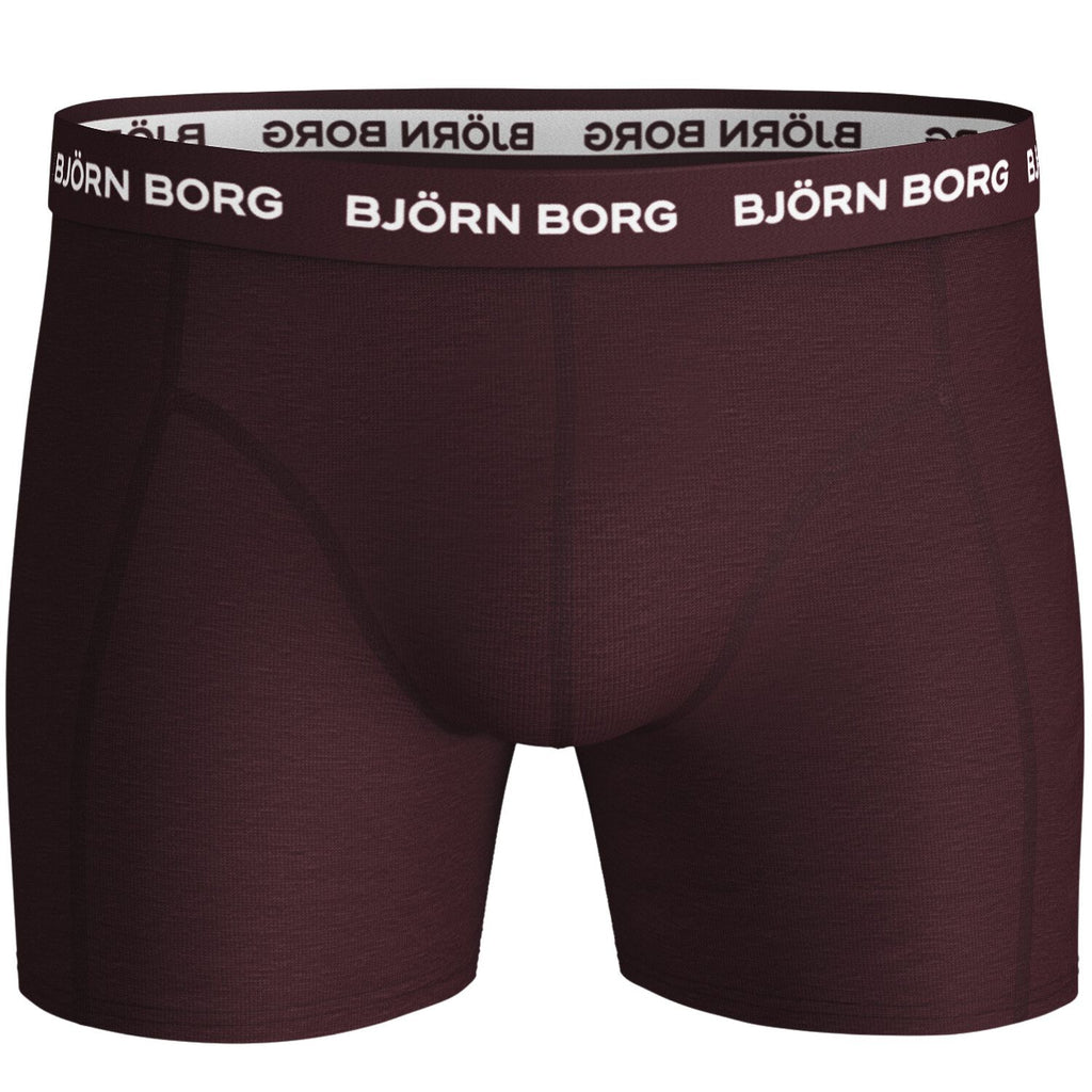 Björn Borg Men's Underwear - Disty Flower Essential Shorts 3-Pack Wine