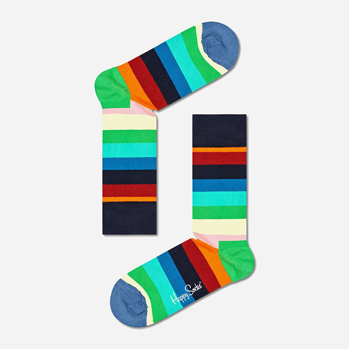 Happy Socks - Stripe Sock - 0250