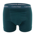 Calvin Klein Men's - 3 Pack Cotton Stretch Trunks - Green / Grape / Blue