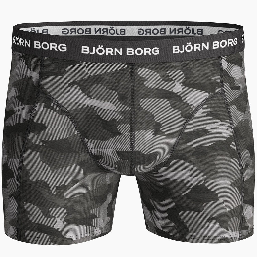 Ik heb een contract gemaakt Voorstellen De schuld geven Björn Borg Shadeline Boxer Shorts 3-Pack Black Beauty | Trunks and Boxers