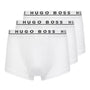HUGO BOSS Stretch Cotton Boxer Trunks, Pack of 3 - White