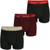 Calvin Klein Men's - 3 Pack Limited Edition Boxer  - Black with Check Marker