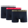 Tommy Hilfiger 3 Pack Trunks - Subluna / Red Alert / Army Green Boxer Shorts