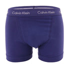 Calvin Klein Men's - 3 Pack Cotton Stretch Trunks - Green / Grape / Blue