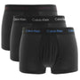 Calvin Klein 100% Authentic Men’s Boxer Shorts Low Rise Trunks - Black ( Black-JKV )