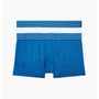 Calvin Klein Mini Graphic Boys 2 pack Boxer Trunks (True-blue / PVH White)