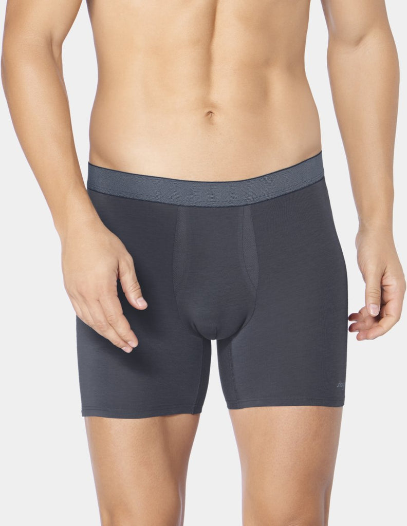 Sloggi Men Ever Fresh Boxer Briefs Short 2 Pack - Underwear - Grey ( 3 ...
