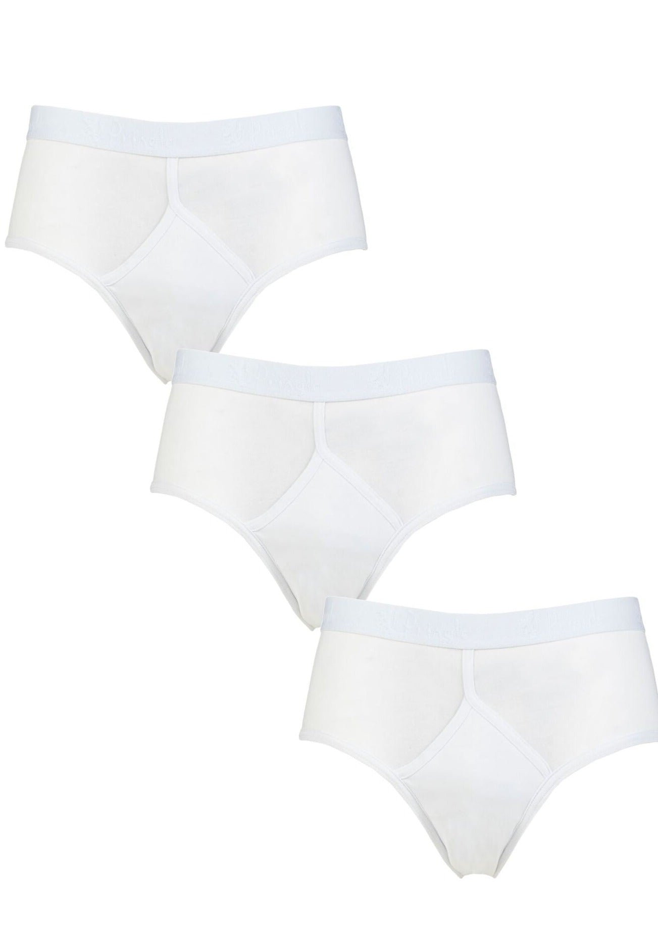Pringle Underwear 3 Pack High Waist Y front Briefs - White – Trunks and  Boxers