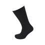Viyella Mens Wool Short Ribbed Sock -Black