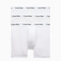 Calvin Klein 3 Pack Cotton Stretch - Longer Leg Boxer Brief Shorts ( WHITE )